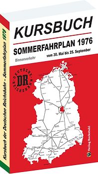 Kursbuch der Deutschen Reichsbahn - Sommerfahrplan 1976