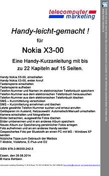 Nokia X3-00-leicht-gemacht. Handy-leicht-gemacht für Nokia X3-00