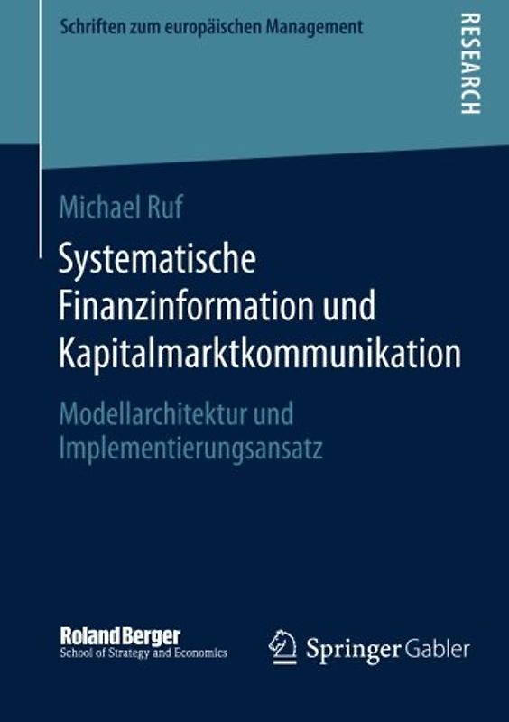 Systematische Finanzinformation und Kapitalmarktkommunikation