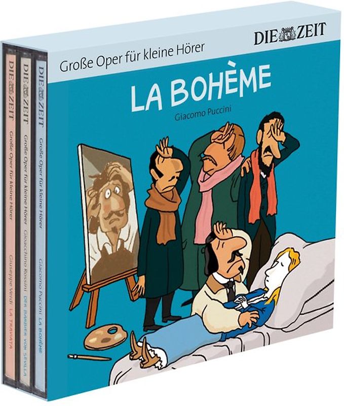 La Bohème, Der Barbier von Sevilla, La Traviata - Die ZEIT-Edition (3 CDs)