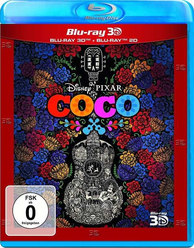 Coco - Lebendiger als das Leben! 3D [inkl. Blu-ray] 3D Blu-ray Disc
