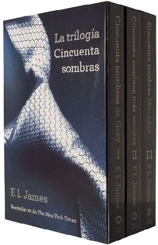 Estuche Trilogía Cincuenta Sombras 3 Title Boxed Set