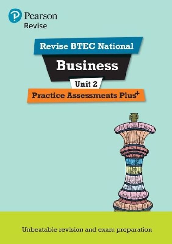 Pearson REVISE BTEC National Business Practice Assessments Plus U2 - for 2025 exams