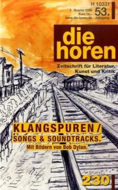 die horen  Zeitschrift für Literatur, Kunst und Kritik