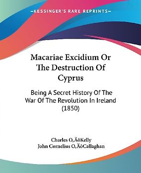 Macariae Excidium Or The Destruction Of Cyprus