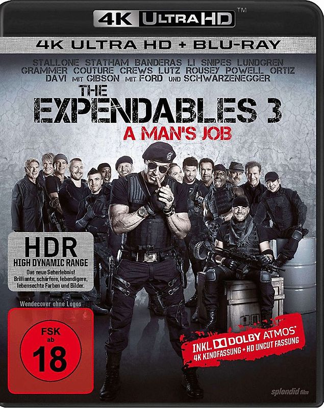 The Expendables 3 - A Man's Job [inkl. Blu-ray] 4K Ultra HD Blu-ray