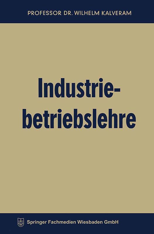 Industriebetriebslehre