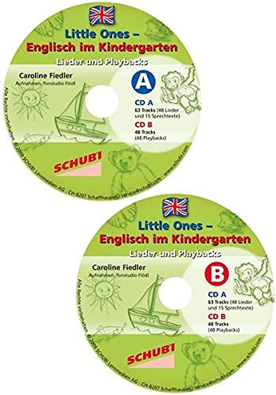 Little Ones - Englisch im Kindergarten: Lieder-CDs (Praxisbuch Englisch im Kindergarten)