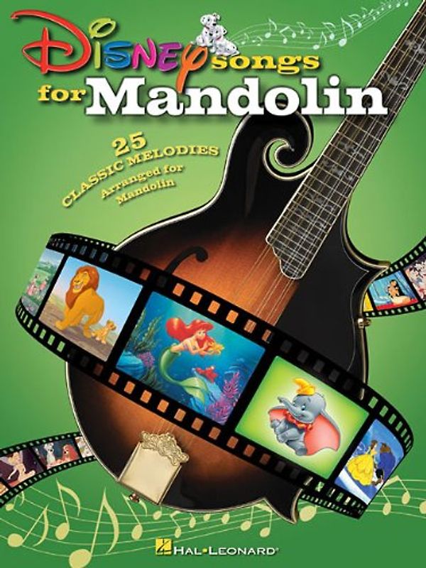 Disney Songs For Mandolin: Noten, Sammelband für Mandoline