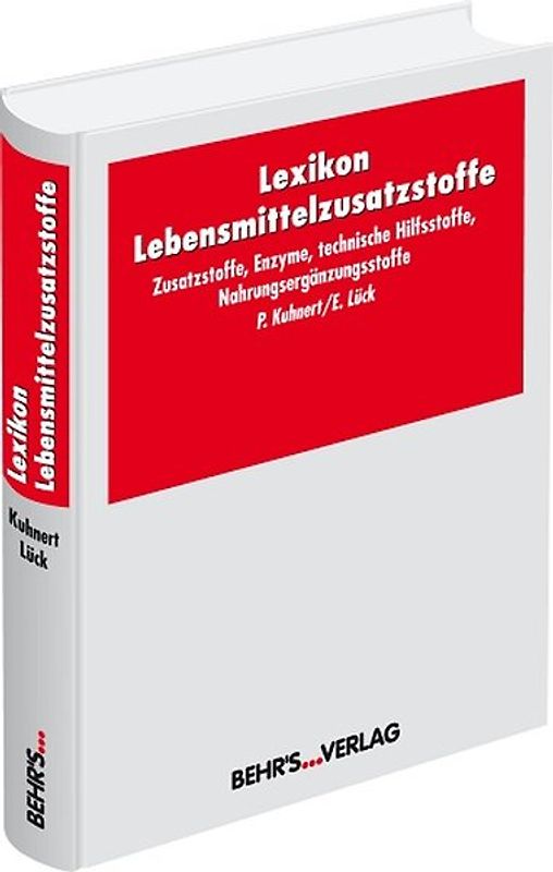 Lexikon Lebensmittelzusatzstoffe