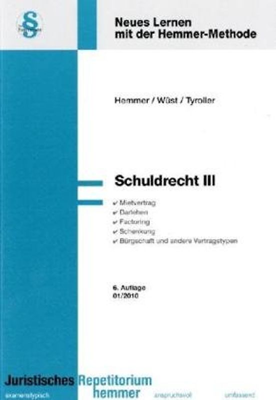Schuldrecht III