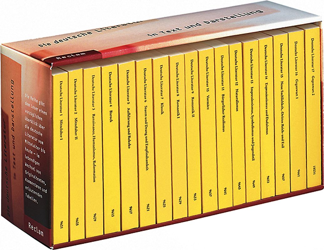 Die deutsche Literatur. Ein Abriss in Text und Darstellung