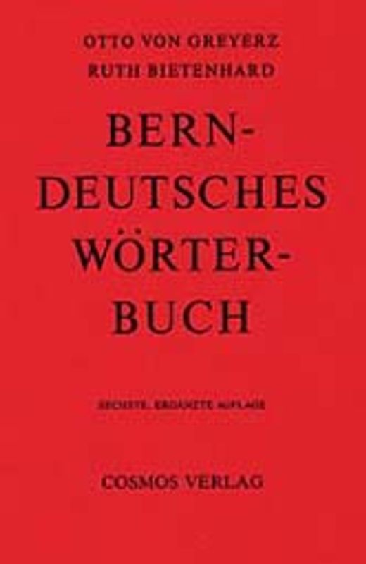 Berndeutsches Wörterbuch