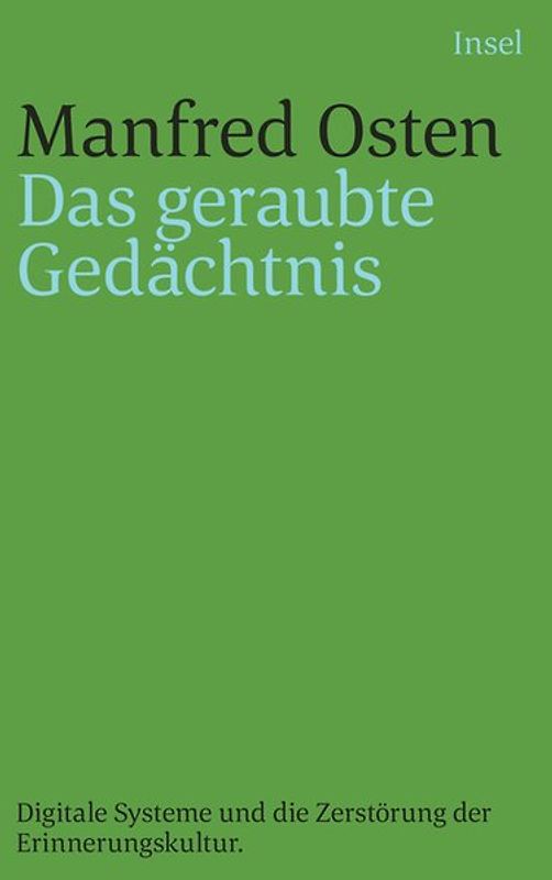Das geraubte Gedächtnis