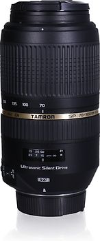 Tamron SP 70-300 mm F4.0-5.6 Di USD VC 62 mm Filtergewinde (Nikon F Anschluss) schwarz