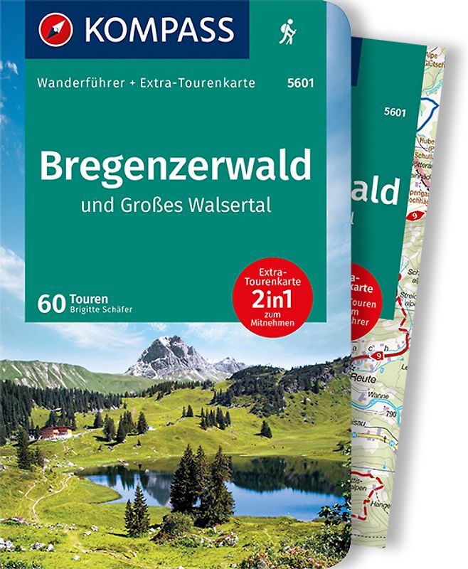 KOMPASS Wanderführer Bregenzerwald und Großes Walsertal, 60 Touren