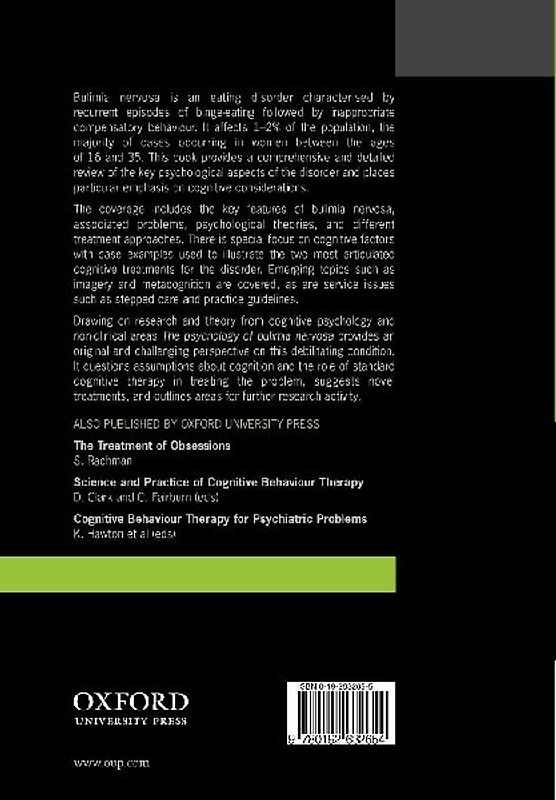 The Psychology of Bulimia Nervosa