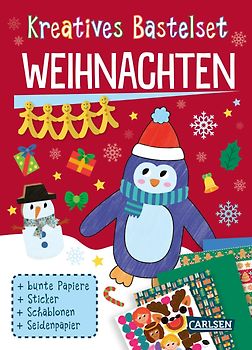 Bastelset für Kinder: Kreatives Bastelset: Weihnachten 2025