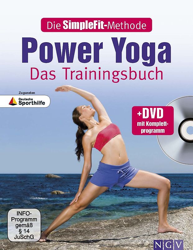 Die SimpleFit-Methode - Power Yoga - Das Trainingsbuch (Mit DVD)