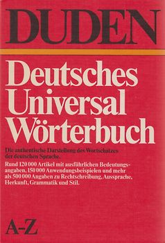 Duden - Deutsches Universalwörterbuch