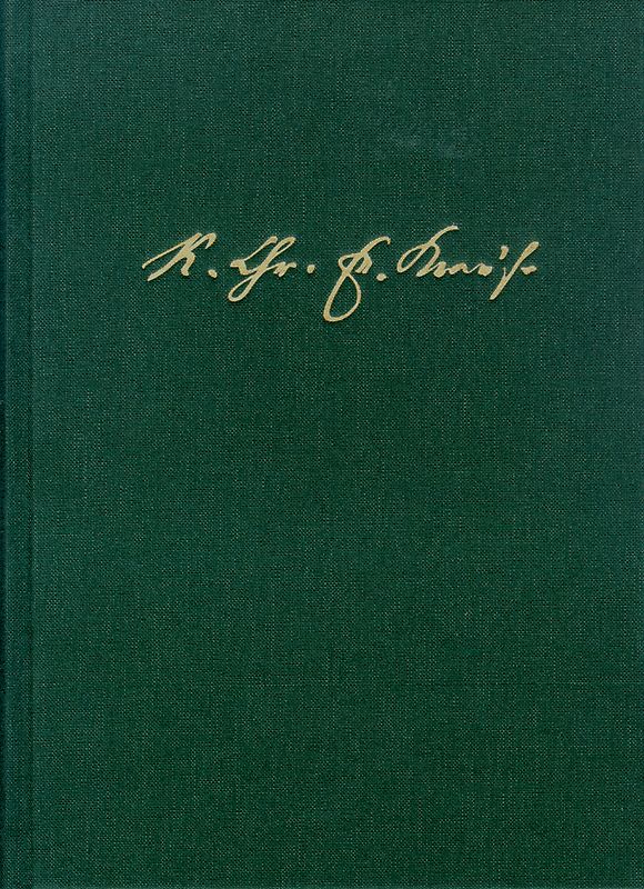 Karl Christian Friedrich Krause: Ausgewählte Schriften / Band IV. Schriften zur Rechtsphilosophie