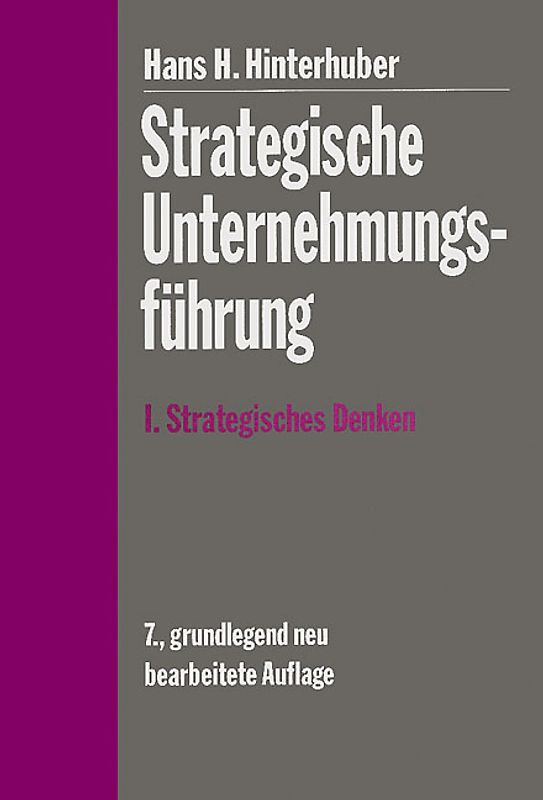 Strategische Unternehmungsführung