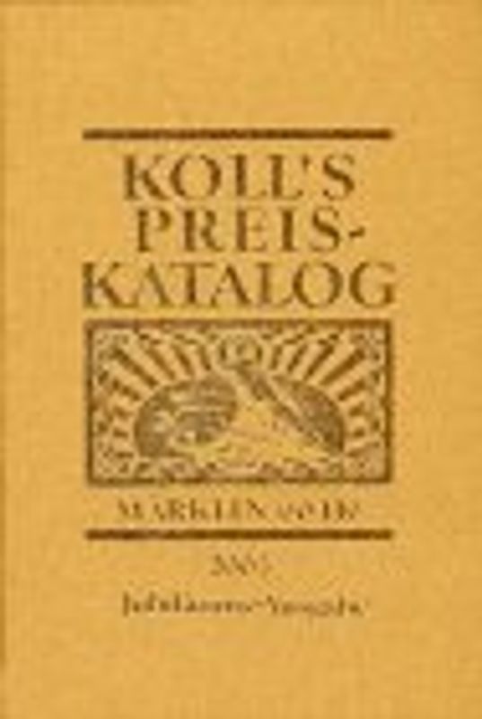 Koll's Preiskatalog. Märklin 00/H0, Gesamtausgabe 2003. Liebhaberpreise für Triebfahrzeuge, Wagen, Zubehör etc. Eisenbahnsammeln leicht gemacht