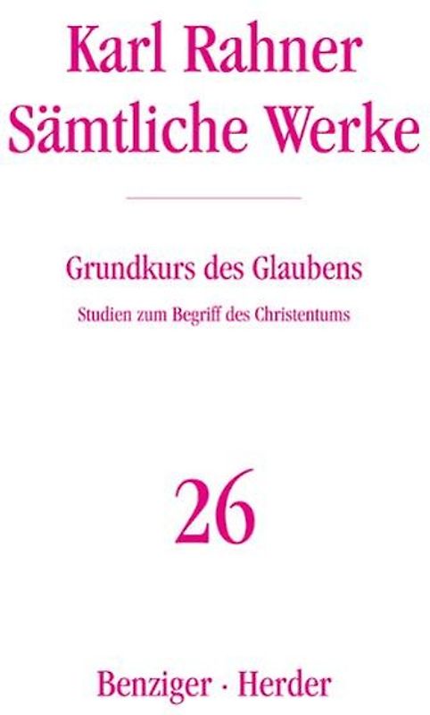 Grundkurs des Glaubens