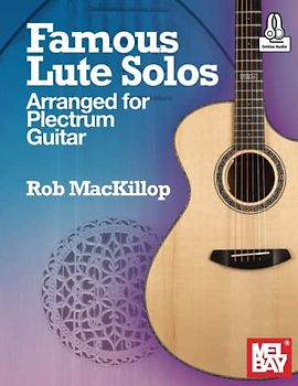 Famous Lute Solos Arranged for Plectrum Guitar