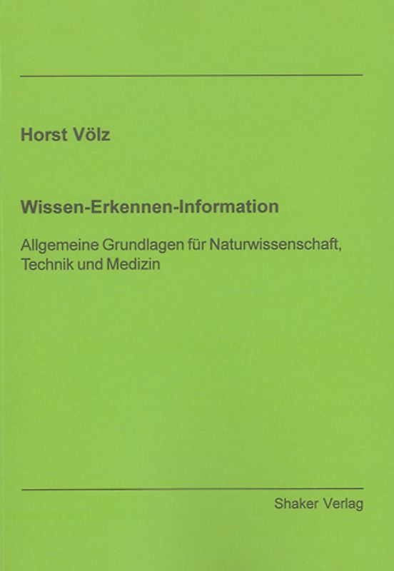 Wissen-Erkennen-Information