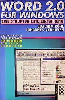 WORD 2.0 für Windows. Eine strukturierte Einführung. (bis Version 2.0)