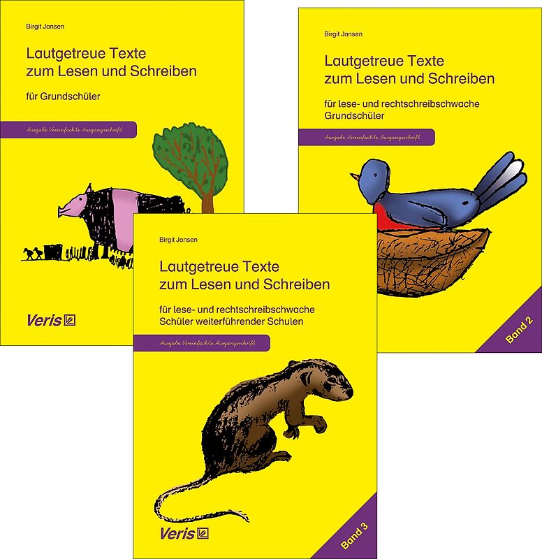 Lautgetreue Texte 1-3. Gesamtausgabe