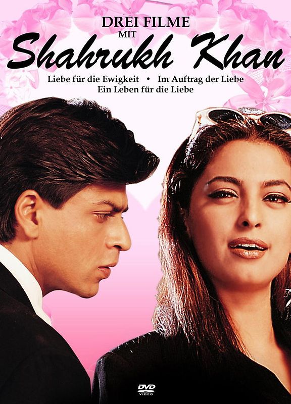 Shahrukh Khan 3er DVD Box, Nr. 1 (Ram Jaane, Liebe für die Ewigkeit, Im Auftrag der Liebe) DVD