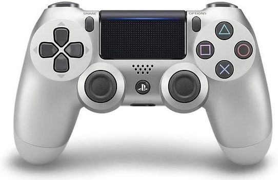 Sony PS4 DualShock 4 Mando inalámbrico plata [Segunda Version]