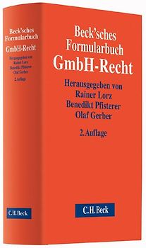 Beck'sches Formularbuch GmbH-Recht