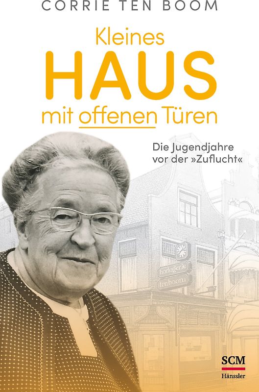 Kleines Haus mit offenen Türen