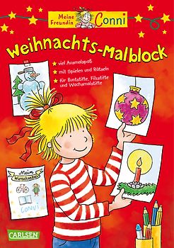 Conni Weihnachts-Malblock