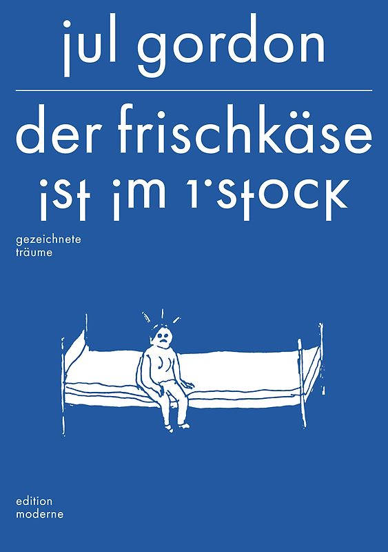 Der Frischkäse ist im 1. Stock