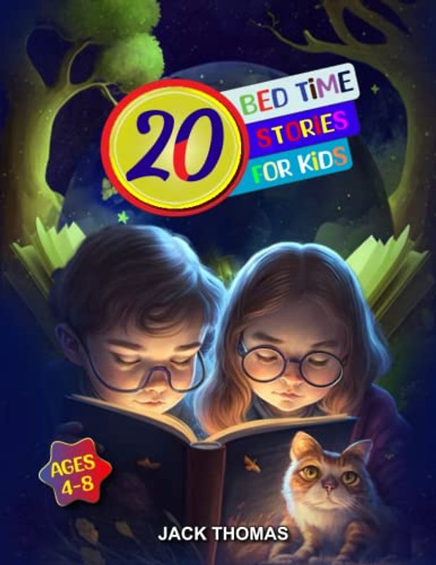20 Bed Time Stories For Kids Ages 4-8: These mystical adventures with charming characters and imaginative illustrations inspire children to create their own futures through storytelling.