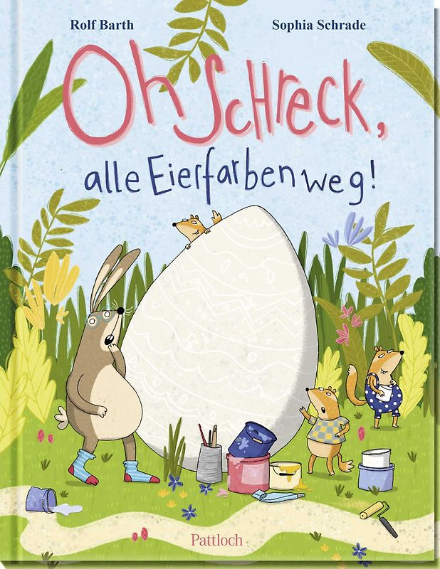 Oh Schreck, alle Eierfarben weg!