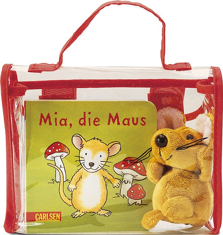 Fingerpuppen-Taschen: Mia, die Maus