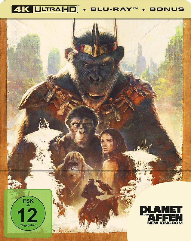 Planet der Affen: New Kingdom UHD BD (Lim. Steelbo Blu-ray Disc
