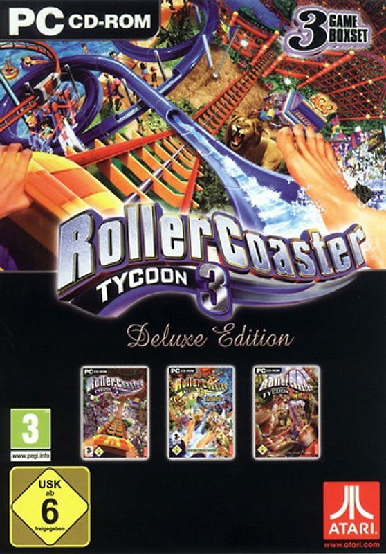 Rollercoaster Tycoon 3 - Deluxe Edition [Software Pyramide] PC Spiele