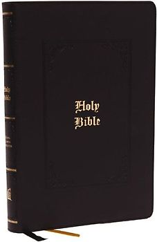 KJV Holy Bible: Large Print with 53,000 Center-Column Cross References, Black Leathersoft, Red Letter, Comfort Print (Thumb Indexed): King James Version