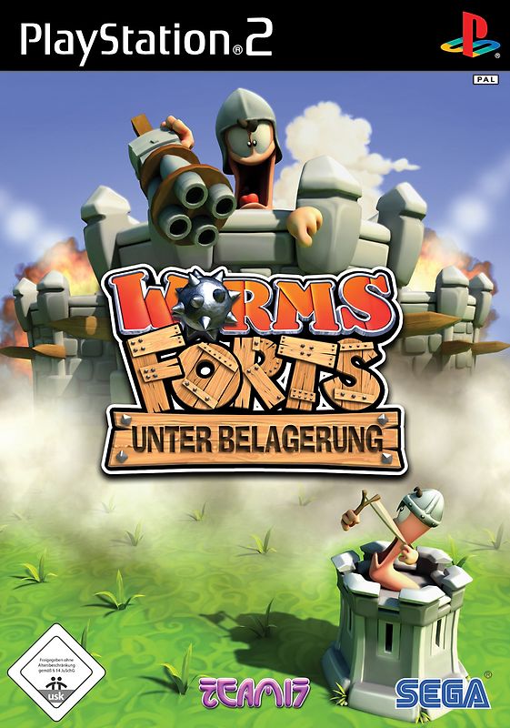 Worms Forts: Unter Belagerung PlayStation 2