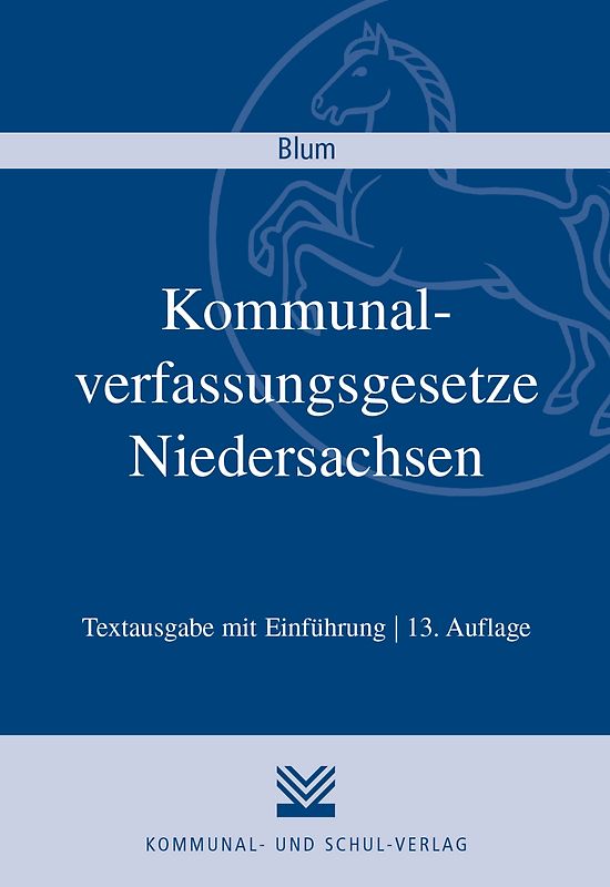 Kommunalverfassungsgesetze Niedersachsen