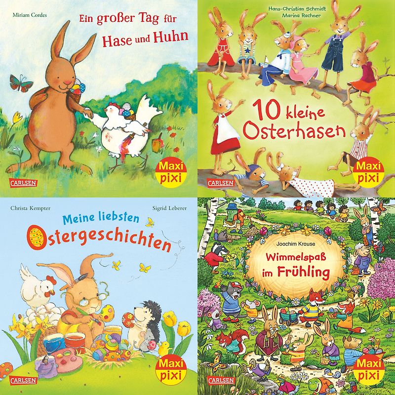 Maxi-Pixi-4er-Set 60: Neues vom Osterhasen (4x1 Exemplar)