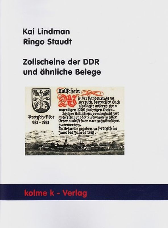 Zollscheine der DDR und ähnliche Belege