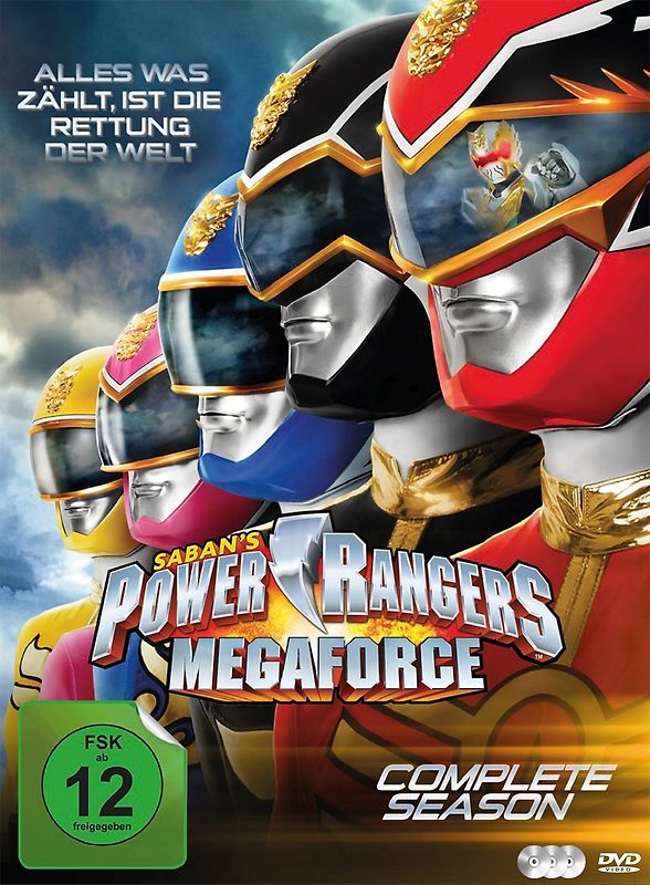 Power Rangers Megaforce - Die komplette Serie [3 DVDs] DVD