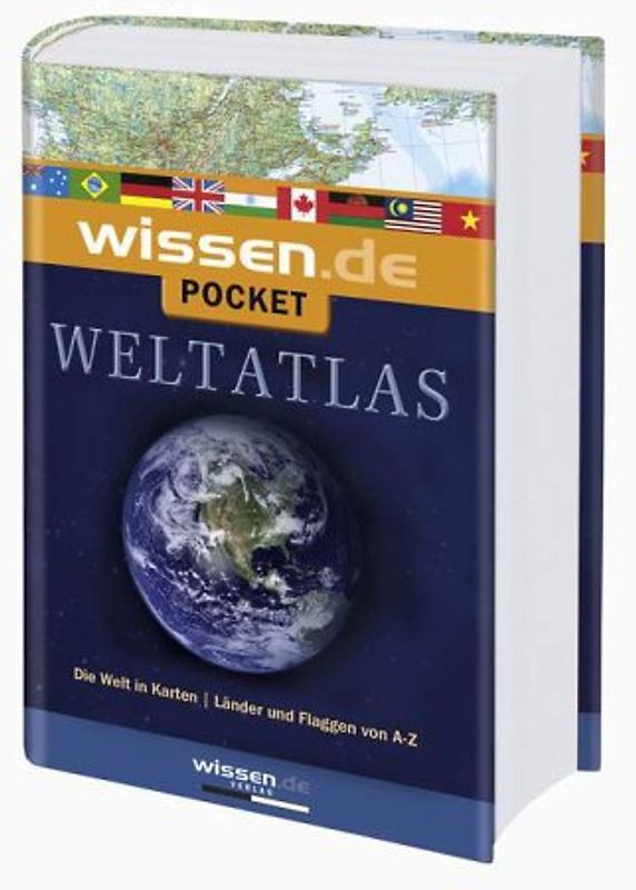 wissen.de Pocket Weltatlas. Die Welt in Karten.  Länder und Flaggen von A - Z